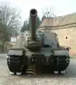 Mantelete del cañón de un ISU-122