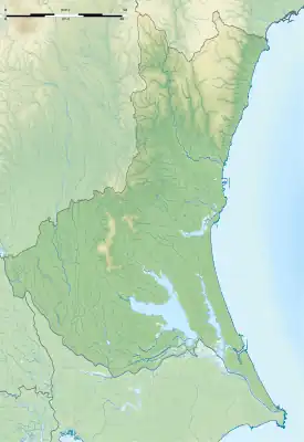 Monte Tsukuba ubicada en Prefectura de Ibaraki