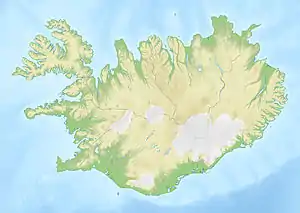 Eldey ubicada en Islandia