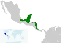 Distribución de I. wagleri