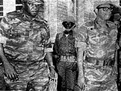 Idi Amin y Mobutu en 1977.