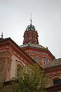 Cúpula octogonal de la iglesia de Santa María Magdalena.