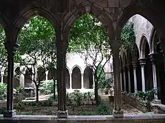 Detalle del claustro