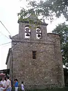 Vista lateral de la Iglesia