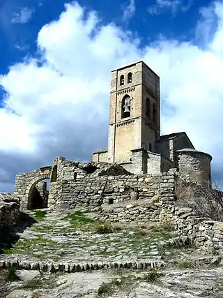 Iglesia románica de Santa María de Baldós.