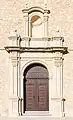 Entrada a la iglesia.