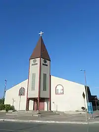 La iglesia de San José recrea la atmósfera de un típico pueblo inglés