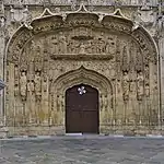 Portada de la Iglesia de San Pablo, Valladolid. Simón de Colonia