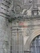 Detalle de la puerta norte de la Iglesia de Santo Domingo