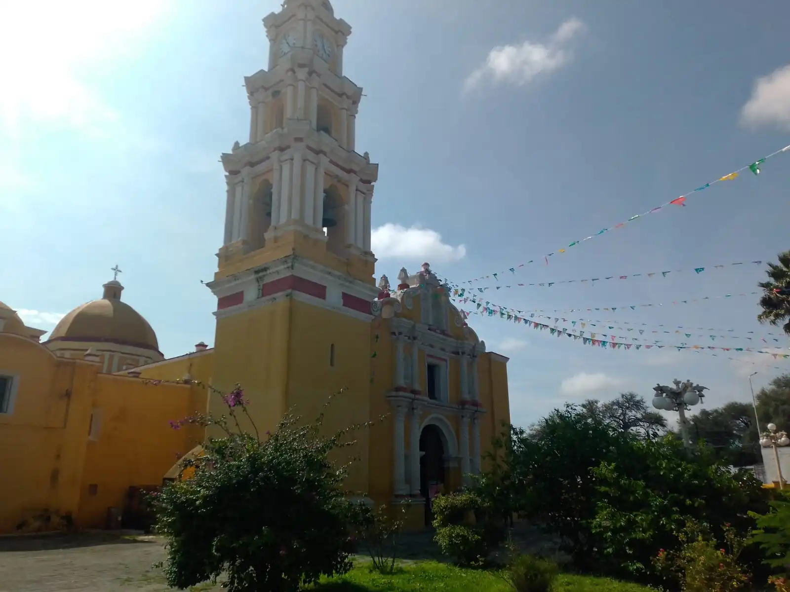 Templo a San Juan Bautista, construido en 1737