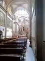 Interior del templo del sagrado corazón