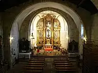 Interior de la iglesia