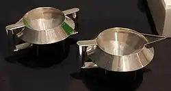 Trabajo en metal de Karasz, c. 1928