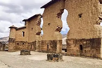 Templo de Viracocha en Racchi