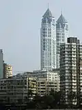 Las Imperial Towers vistas desde Haji Ali, Mumbai