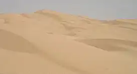 Las dunas de los Algodones en el sureste de California.