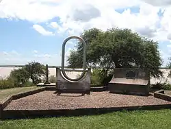 Vuelta de Obligado. Monumento a los héroes de la batalla de Vuelta de Obligado.