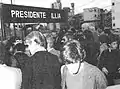 Inauguración de la estación en octubre de 1987