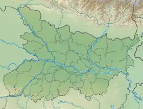 Río Karmanasa ubicada en Bihar