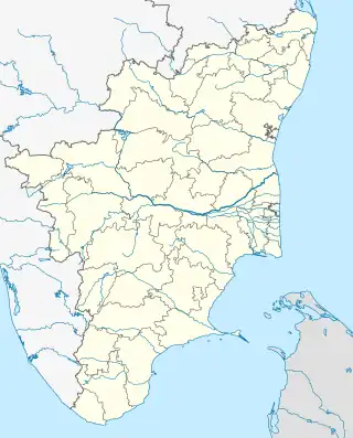 Dindigul  திண்டுக்கல் ubicada en Tamil Nadu