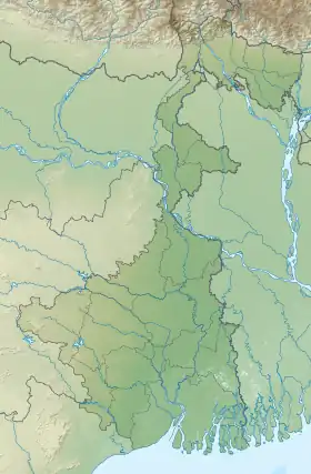 Presa de Farakka ubicada en Bengala Occidental