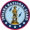 Sello de la Guardia Nacional de Indiana