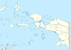 Sorong ubicada en Nueva Guinea Occidental