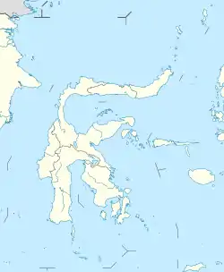 Kendari ubicada en Célebes