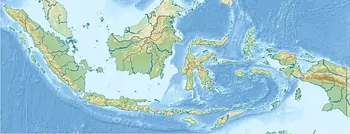 Isla Siau ubicada en Indonesia