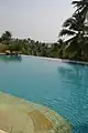 Piscina infinita en Kerala, India