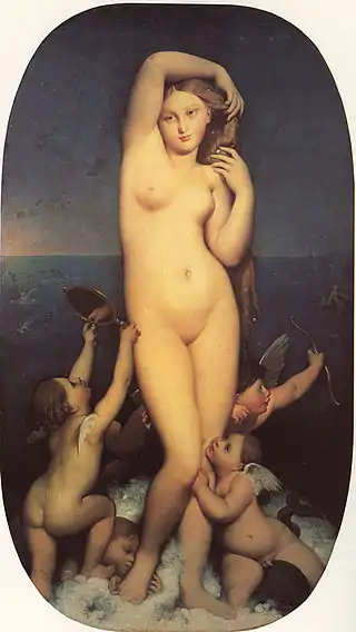 Ingres, Venus Anadiómena