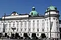 Hofburg Fachada principal y el Del norte Roundel