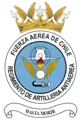 En la insignia del Regimiento de Artillería Antiaérea y Fuerzas Especiales de la Fuerza Aérea de Chile