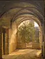 Interior de un convento (Convento de los Cordeliers de l'Observance). Lyon