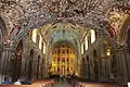 Interior Templo de Santo Domingo de Guzmán.