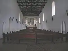 Interior de la iglesia