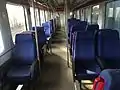Interior de automotor Serie 2400 de Renfe