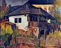 Casă țărănească din Curtea de Argeș ("Casa campesina en Curtea de Argeș ", 1922)
