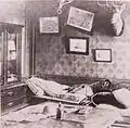 Habitación de los ejecutores Yakov Yurovsky y Grigori Nikulin.