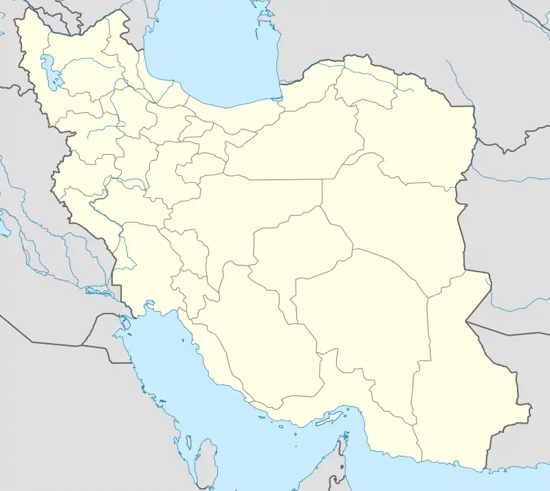 Sarí ubicada en Irán