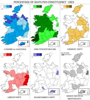 Elecciones generales de Irlanda de 1923