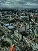 Vista desde la torre de televisión.