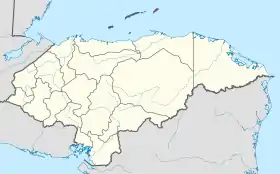 Localización en Honduras