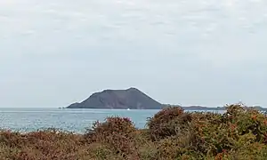 Islote de Lobos visto desde Corralejo