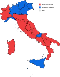 Elecciones regionales de Italia de 2018