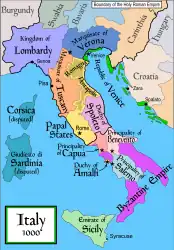 Sicilia (en la parte inferior)