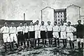 Partido Italia-Francia en 1910.