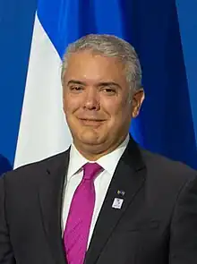 Iván Duque 41.º (2018-2022)  47 años