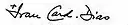 Firma de Ivan Cornelius Dias