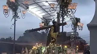 Procesión Semana Santa en Izalco